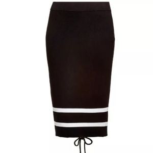 Fenty puma stretch midi skirt